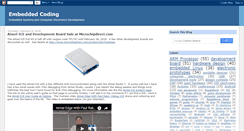 Desktop Screenshot of blog.embeddedcoding.com